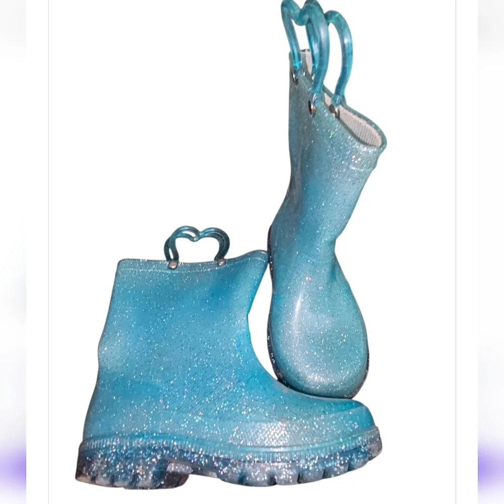 Kids Glitter Boots
